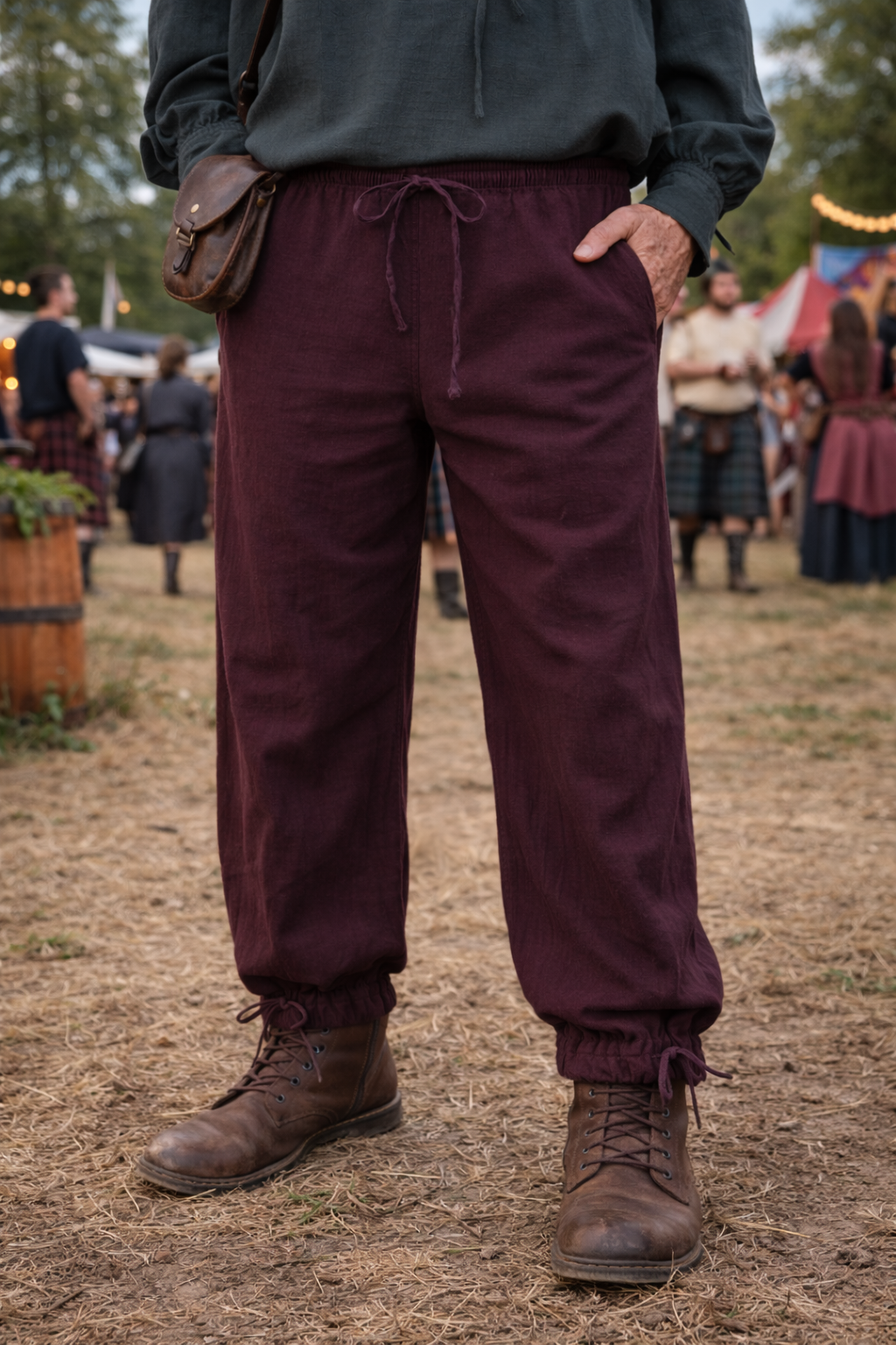 Gunner Pants | Classic Cotton Pirate & Renaissance Trousers