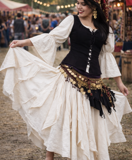 Boho Fufu Skirt – Premium Cotton USA & Perfect for Events