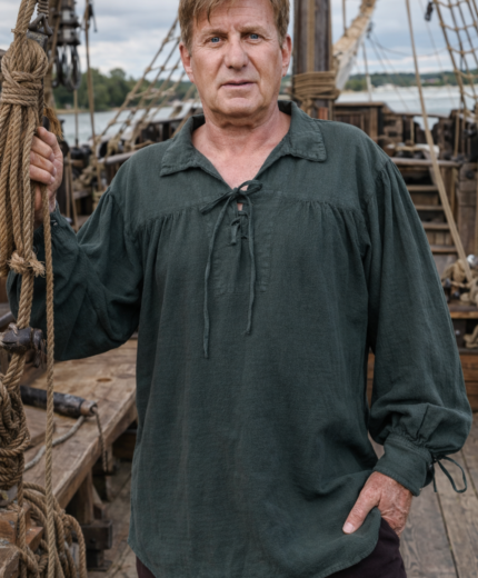 Buccaneer Shirt | Classic Pirate & Renaissance Cotton Shirt