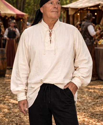 Poet Shirt | Medieval & Renaissance Cotton Shirt